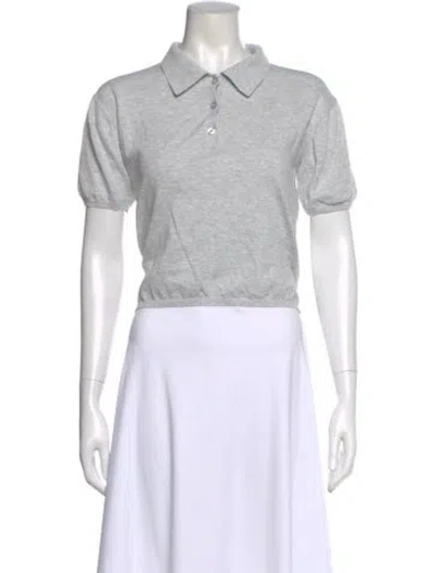 Pre-owned Kule Crew Neck Sweater In Gray