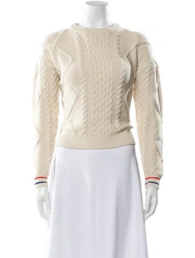 Pre-owned Kule Crew Neck Sweater In Neutral