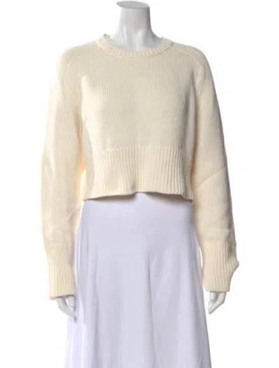 Pre-owned Kule Crew Neck Sweater In Neutral