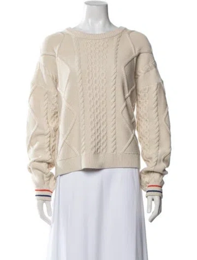 Pre-owned Kule Crew Neck Sweater In Neutral