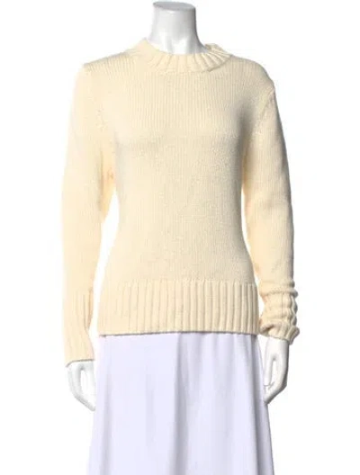 Pre-owned Kule Crew Neck Sweater In Neutrals