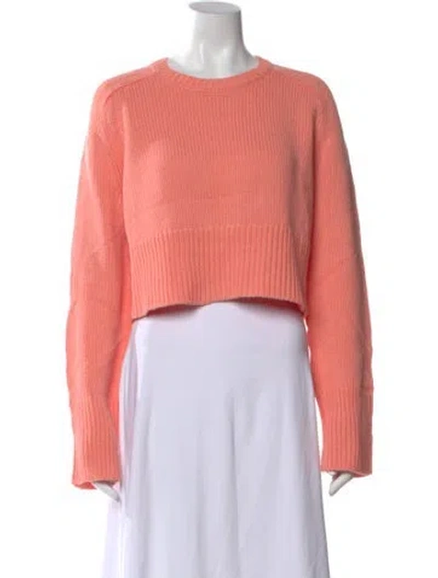 Pre-owned Kule Crew Neck Sweater In Orange