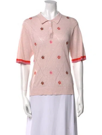 Pre-owned Kule Crew Neck Sweater In Pink