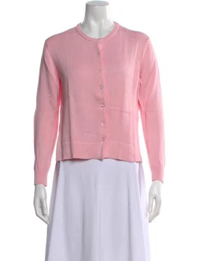 Pre-owned Kule Crew Neck Sweater In Pink
