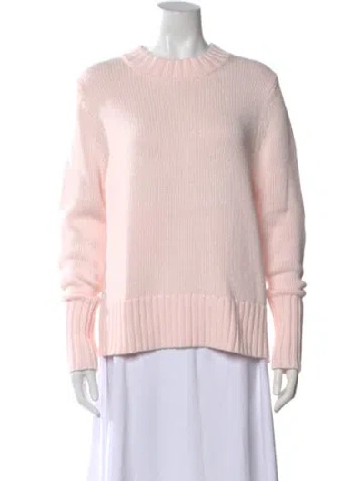 Pre-owned Kule Crew Neck Sweater In Pink