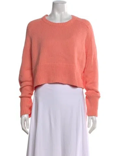 Pre-owned Kule Crew Neck Sweater In Pink