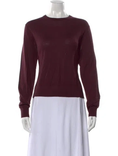 Pre-owned Kule Crew Neck Sweater In Purple