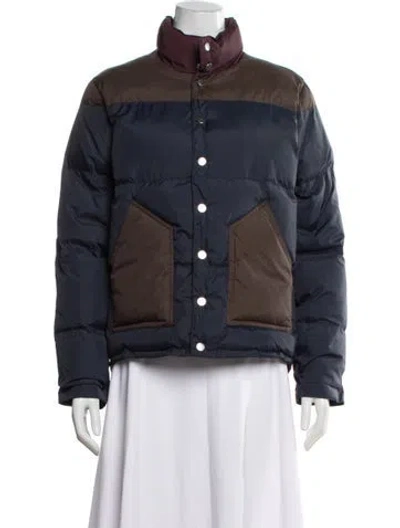 Pre-owned Kule Down Jacket In Blue
