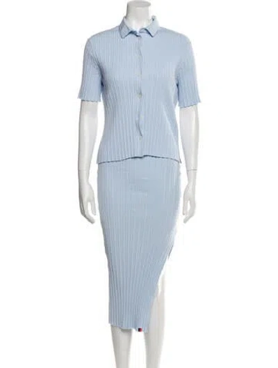 Pre-owned Kule Dress Set In Blue