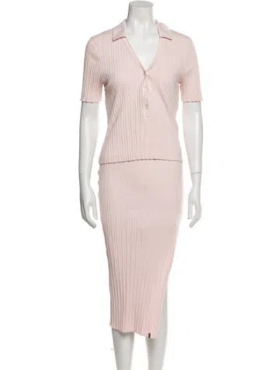 Pre-owned Kule Dress Set In Pink
