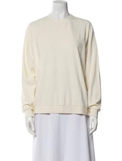 Pre-owned Kule Embroidered Accent Pajamas W/ Tags In Neutral