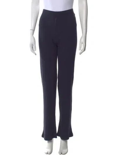 Pre-owned Kule Flared Pants In Blue