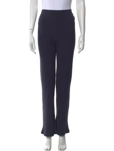 Pre-owned Kule Flared Pants In Blue