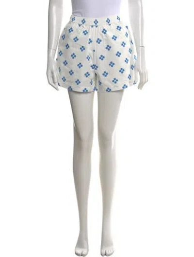 Pre-owned Kule Graphic Print Mini Shorts In Multi
