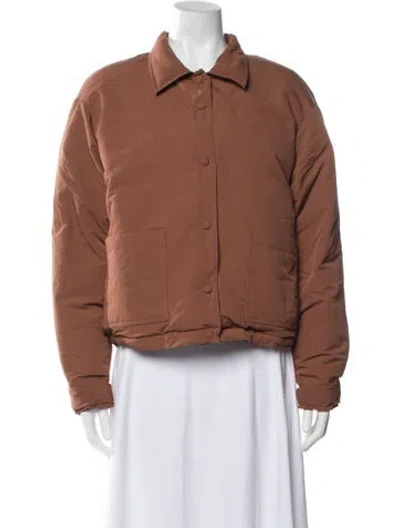 Pre-owned Kule Jacket In Brown