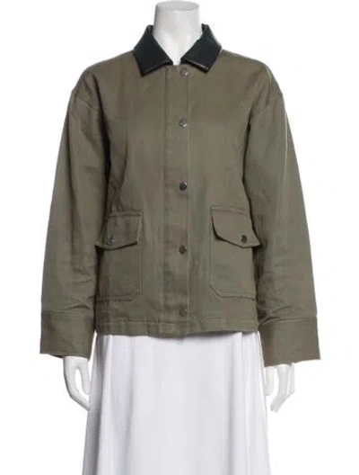 Pre-owned Kule Jacket In Green