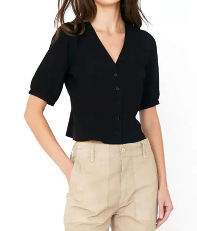Kule The Jane Top In Black