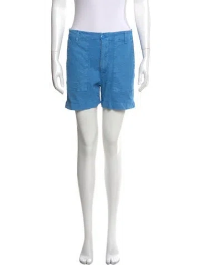 Pre-owned Kule Knee-length Shorts In Blue