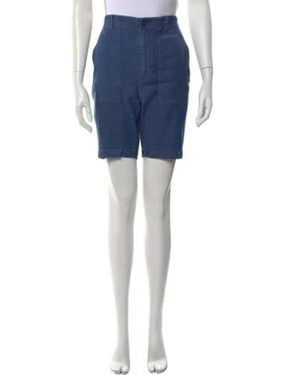 Pre-owned Kule Knee-length Shorts In Blue
