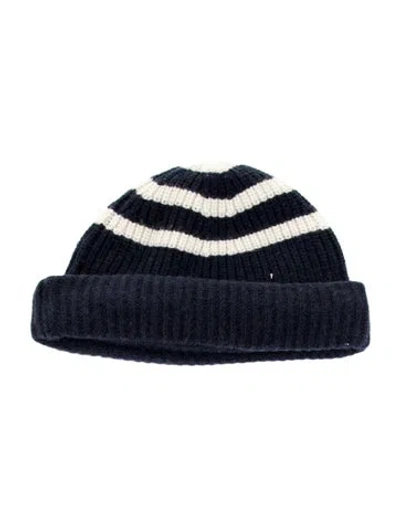 Pre-owned Kule Knit Beanie In Blue