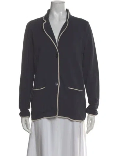 Pre-owned Kule Long Sleeve Top In Gray