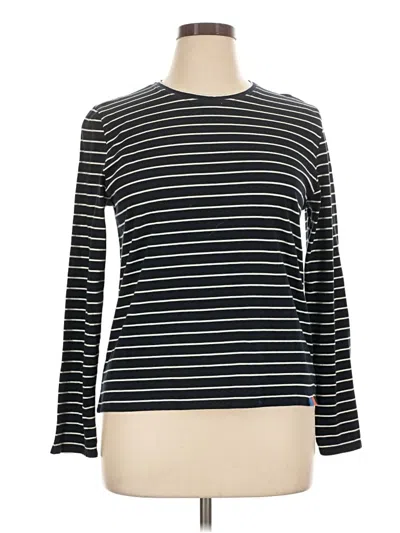 Pre-owned Kule Long Sleeve T-shirt In Black