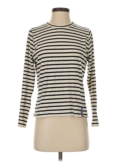 Pre-owned Kule Long Sleeve Turtleneck In White