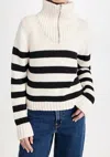 KULE MATEY SWEATER IN CREAM/BLACK