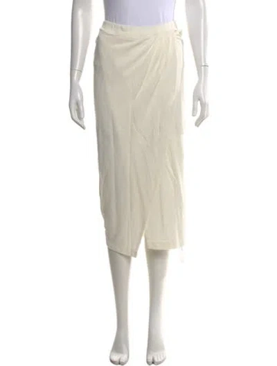 Pre-owned Kule Midi Length Skirt In Neutral