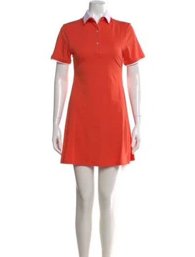 Pre-owned Kule Mini Dress In Orange