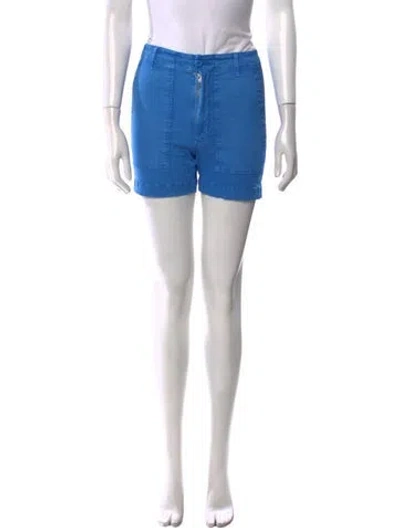 Pre-owned Kule Mini Shorts In Blue