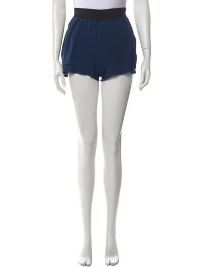 Pre-owned Kule Mini Shorts In Blue
