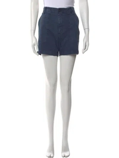 Pre-owned Kule Mini Shorts In Blue
