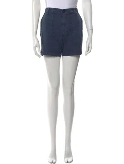 Pre-owned Kule Mini Shorts In Blue