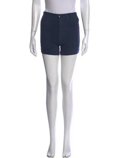 Pre-owned Kule Mini Shorts In Blue