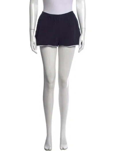 Pre-owned Kule Mini Shorts In Blue