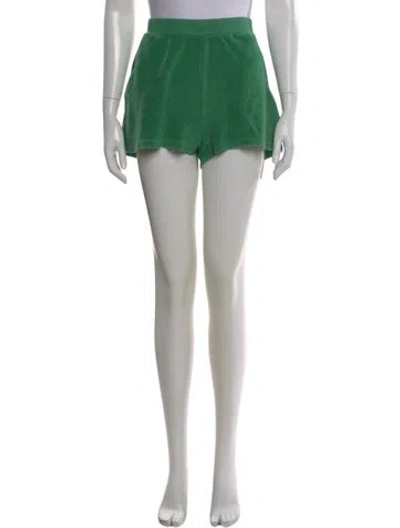 Pre-owned Kule Mini Shorts In Green