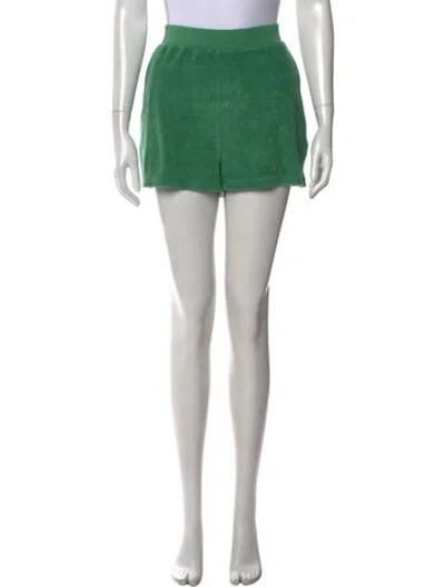 Pre-owned Kule Mini Shorts In Green