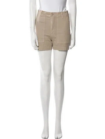 Pre-owned Kule Mini Shorts In Neutral