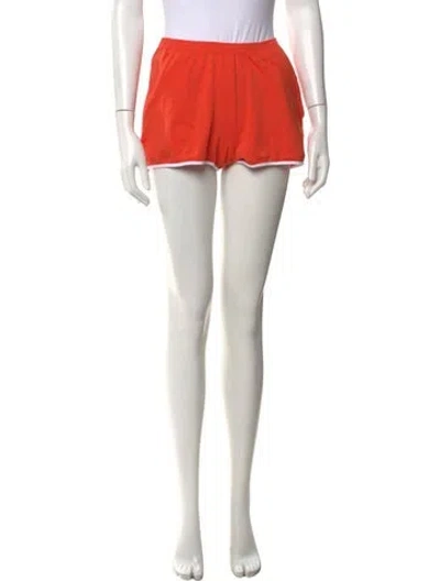 Pre-owned Kule Mini Shorts In Orange