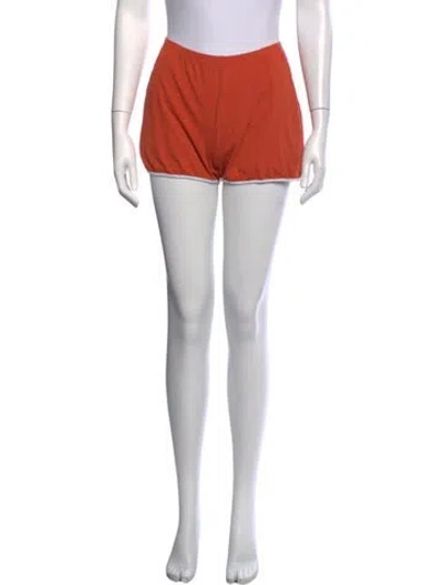 Pre-owned Kule Mini Shorts In Orange