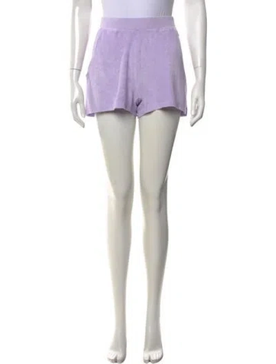 Pre-owned Kule Mini Shorts In Purple