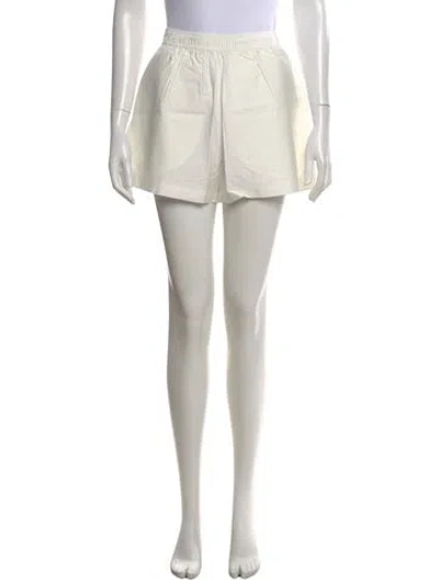 Pre-owned Kule Mini Shorts In White
