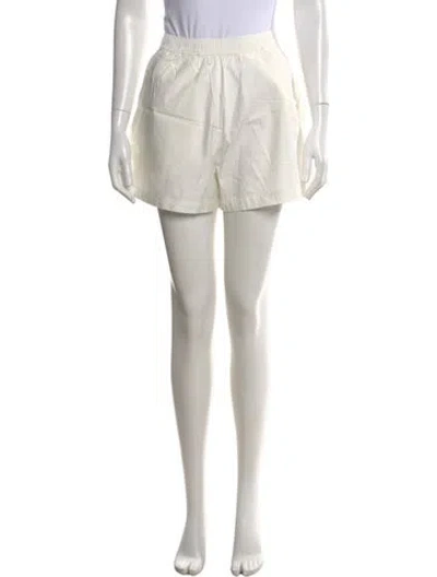 Pre-owned Kule Mini Shorts In White