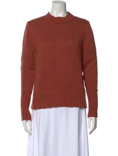 Pre-owned Kule Mock Neck Long Sleeve Sweatshirt In Multi