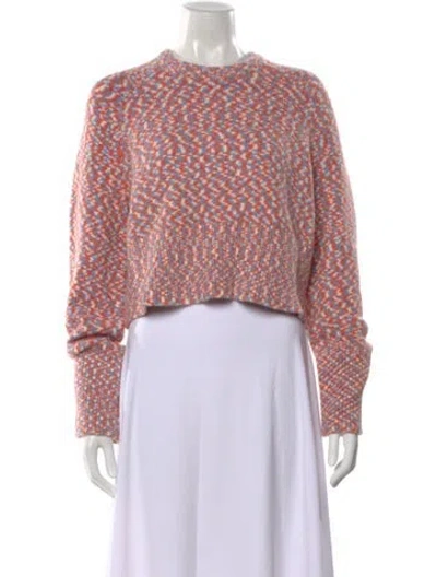 Pre-owned Kule Patterned Crew Neck Sweater In Multi