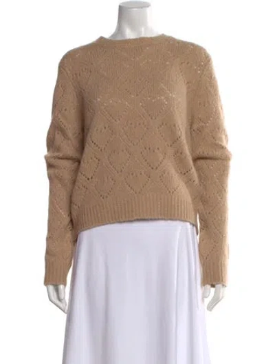 Pre-owned Kule Patterned Crew Neck Sweater In Neutral