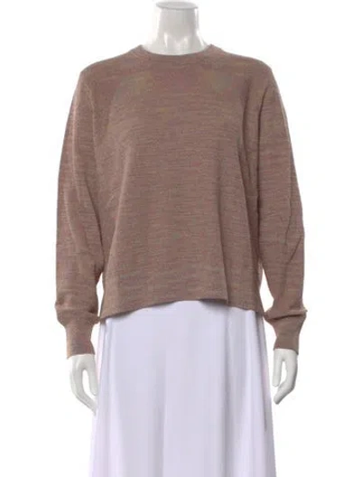 Pre-owned Kule Patterned Crew Neck Sweater In Neutral
