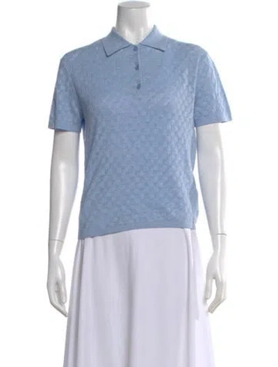 Pre-owned Kule Patterned Sweater In Blue