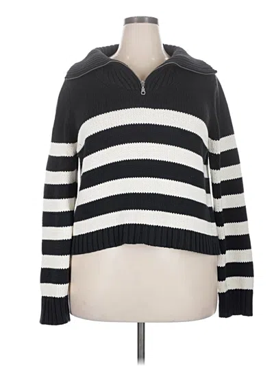 Pre-owned Kule Pullover Sweater In Black